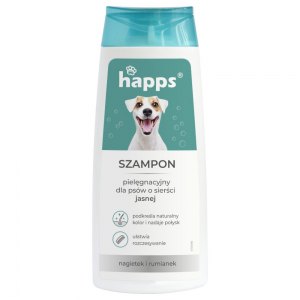 Happs szampon dla psów o sierści jasnej 200ml