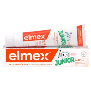 Elmex pasta do zęb&oacute;w dla dzieci Junior 6-12 lat 75ml