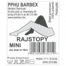 Barbex rajstopy Mini beżowe 1 para