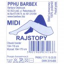 Barbex rajstopy Midi czarne 1 para