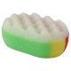LUX gąbka do kąpieli i masażu Tęcza 1szt