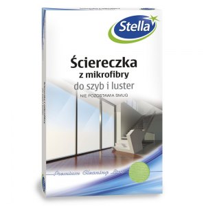 Stella Ściereczka z mikrofibry do szyb i luster