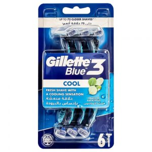 Gillette Blue 3 Cool maszynki do golenia 6szt
