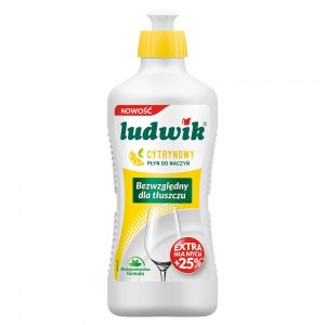 Ludwik płyn do naczyń Cytrynowy 450g