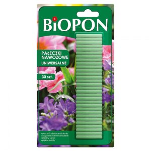 BIOPON Pałeczki nawozowe Uniwersalne 30szt