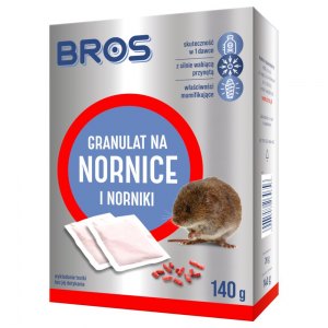 BROS granulat na gryzonie NORNIT 140g