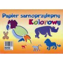 Papier samoprzylepny kolorowy A5 1szt