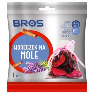 BROS woreczek na mole Lawendowy