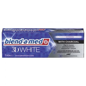 Blend-a-Med 3D White pasta do zęb&oacute;w With Charcoal 75ml
