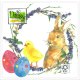 Daisy serwetki wielkanocne Zajączek z kurczaczkiem 20szt