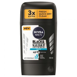 Nivea antyperspirant w sztyfcie B&W Invisible Fresh 50ml