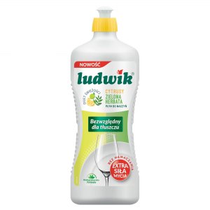 Ludwik Płyn do naczyć Cytrusy Zielona Herbata 900g