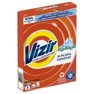 Vizir proszek do prania Alpejska Świeżość 275g