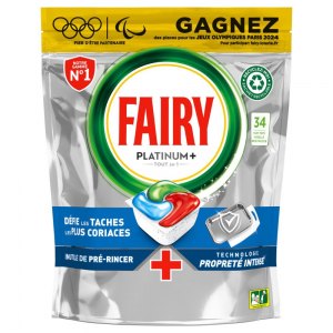 Fairy kapsułki do zmywarki Platinum Plus Fresh Breeze 34szt