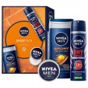 Nivea MEN zestaw kosmetyków Sport Box 3 elementowy