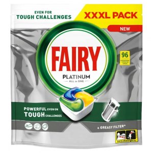 Fairy kapsułki do zmywarki Platinum Lemon 96szt