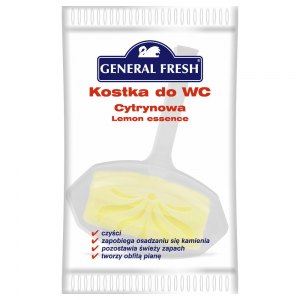 General Fresh kostka do WC Cytrynowa 35g