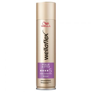 Wellaflex lakier do włos&oacute;w 5 Fulle & Style 250ml
