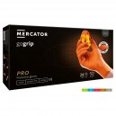 Mercator gogrip rękawice pomarańczowe rozmiar L 50szt