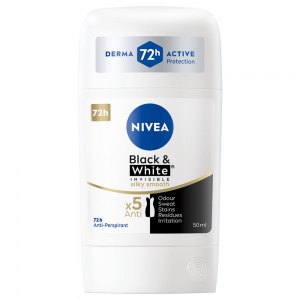 Nivea antyperspirant w sztyfcie B&W Silky Smooth 50ml