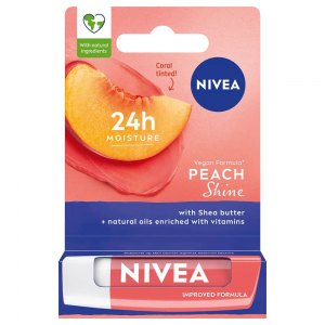 Nivea pielęgnująca pomadka do ust Peach Shine