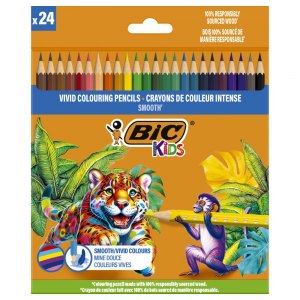 BIC kredki oł&oacute;wkowe Smooth 24 kolory
