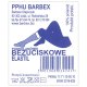 Barbex podkolanówki bezuciskowe elastil beżowe 1 para