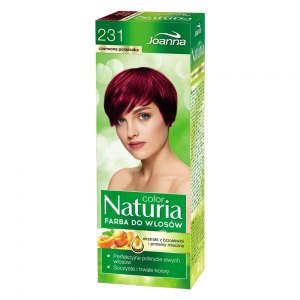 Joanna Farba do włos&oacute;w Naturia 231 Czerwona Porzeczka