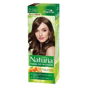 Joanna Farba do włos&oacute;w Naturia 239 Mleczna Czekolada