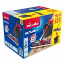 Vileda Zestaw Ultramax BOX - mop płaski + wiadro