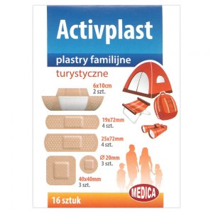 Activplast Plastry familijne Turystyczne 16szt