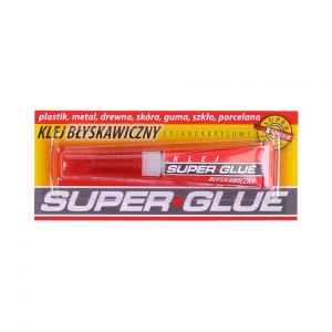 SUPER GLUE Klej Błyskawiczny 3g 12 sztuk