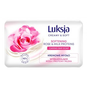 Luksja Mydło w kostce R&oacute;ża i Proteiny Mleka 90g